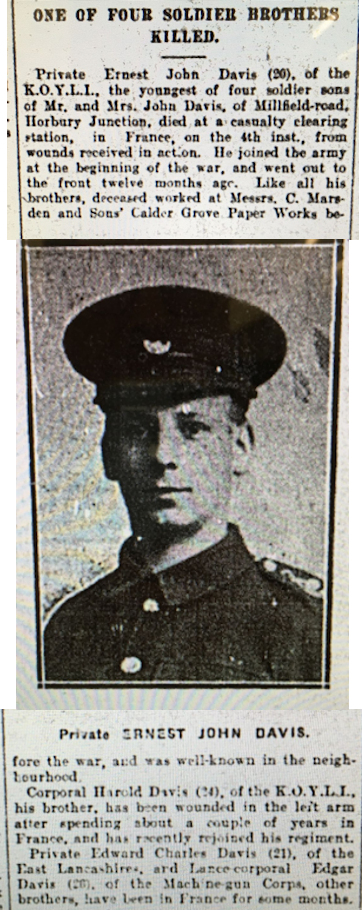 Davis Ernest John